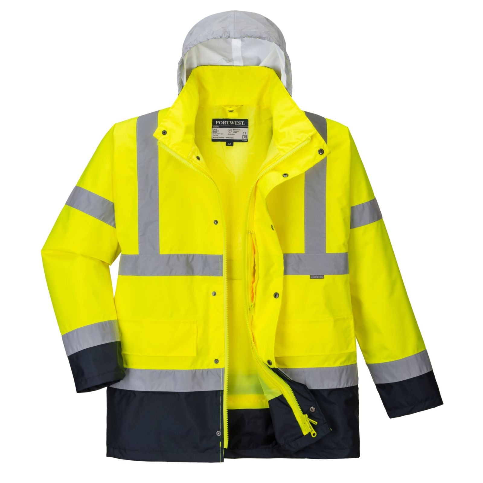 Portwest Jassen S471 geel-marineblauw(YN)