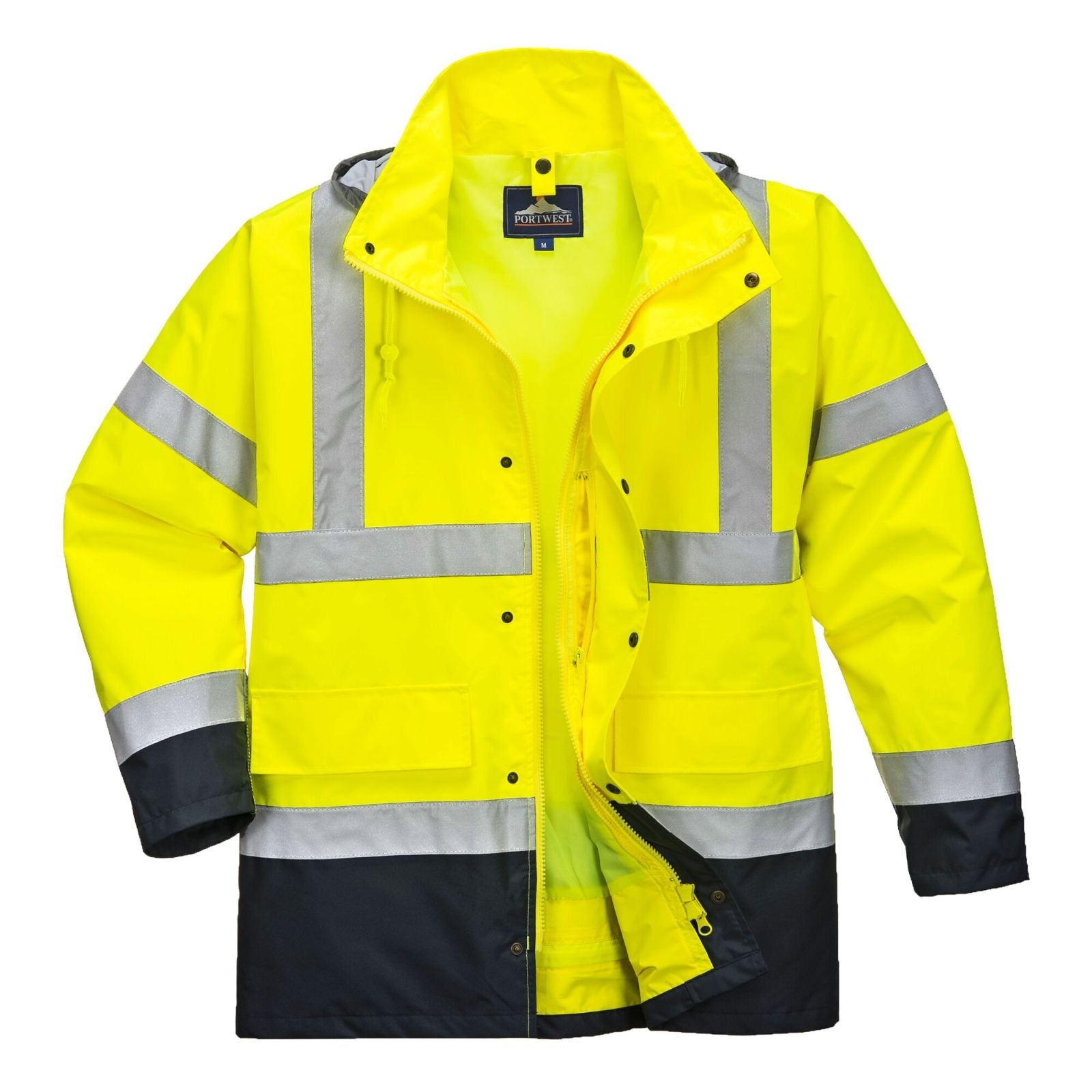 Portwest Jassen S471 geel-marineblauw(YN)