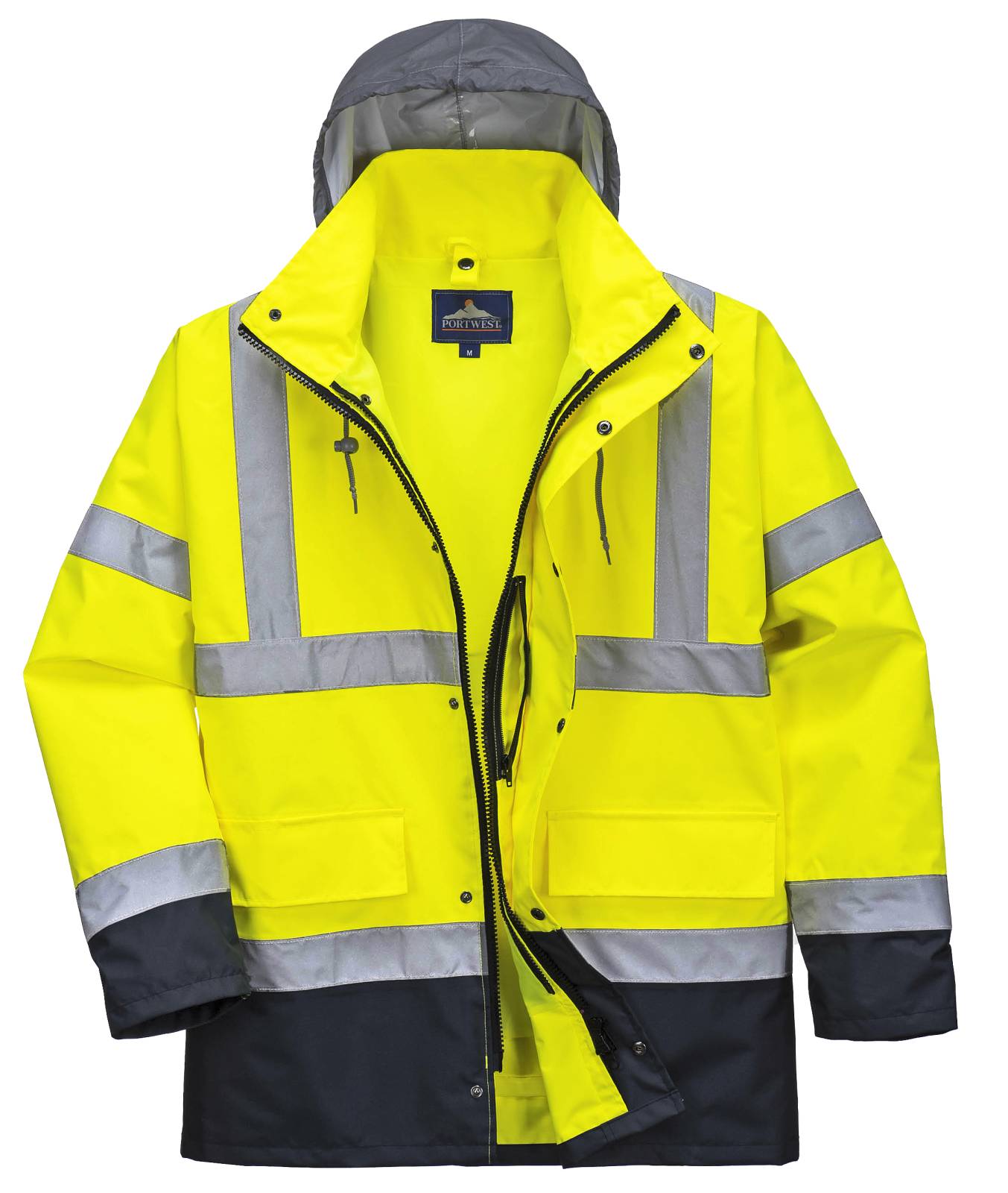 Portwest Jassen S471 geel-marineblauw(YN)