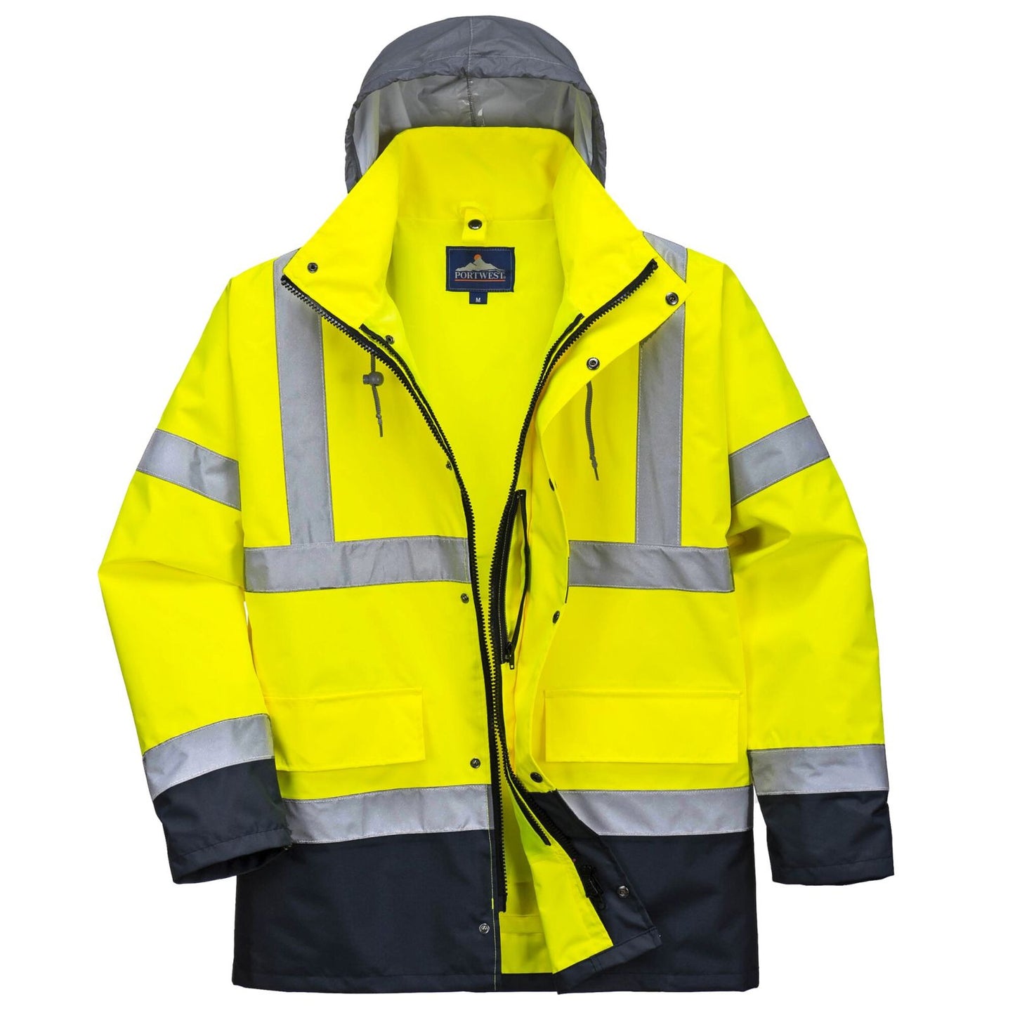 Portwest Jassen S471 geel-marineblauw(YN)