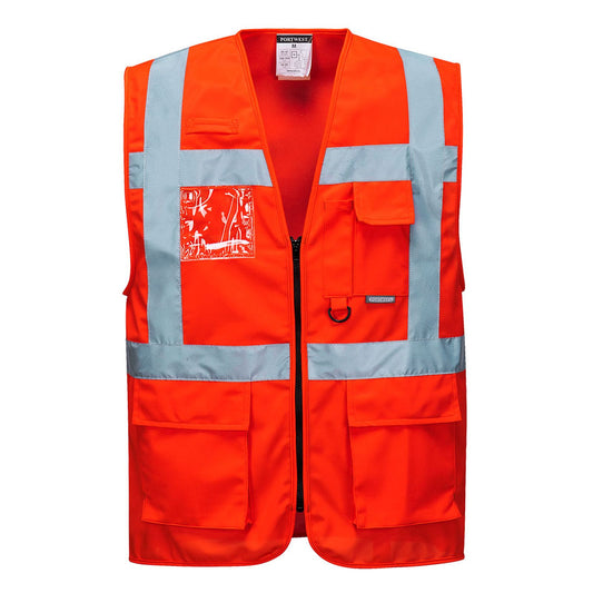 Portwest Vesten S476 HiVis rood(RE)