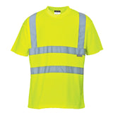 Portwest T-shirts S478 geel(YE)