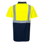 Portwest Poloshirts S479 HiVis UPF50+ UV geel-marineblauw(YN)