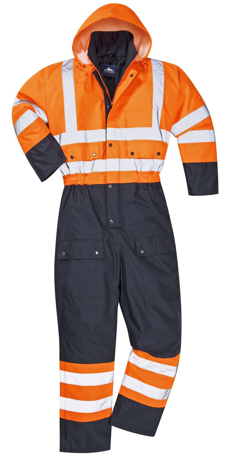 Portwest Overalls S485 oranje-marineblauw(ON)