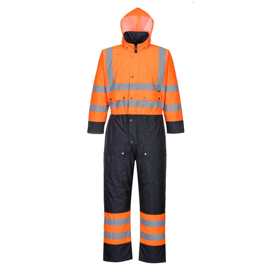 Portwest Overalls S485 oranje-marineblauw(ON)