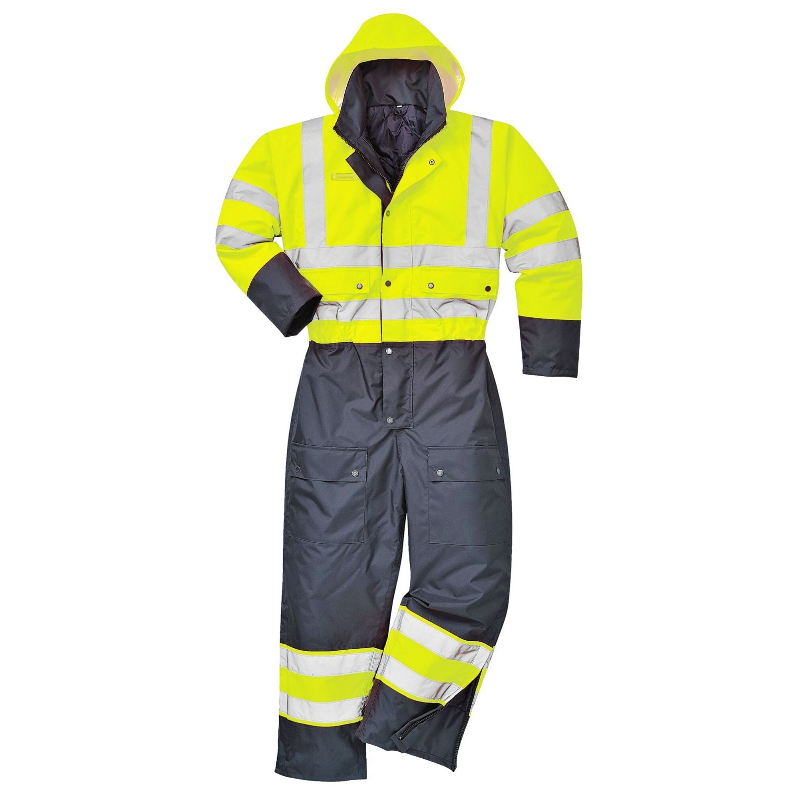 Portwest Overalls S485 geel-zwart(YB)