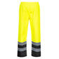 Portwest 300D Industrie Hi-Vis Hoge zichtbaarheid Broek S486 Hi-Vis Tweekleuren geel-zwart(YB)