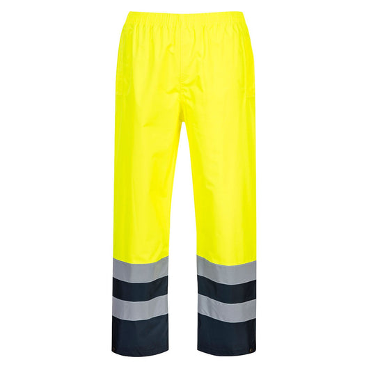 Portwest Broeken S486 geel-marineblauw(YE)