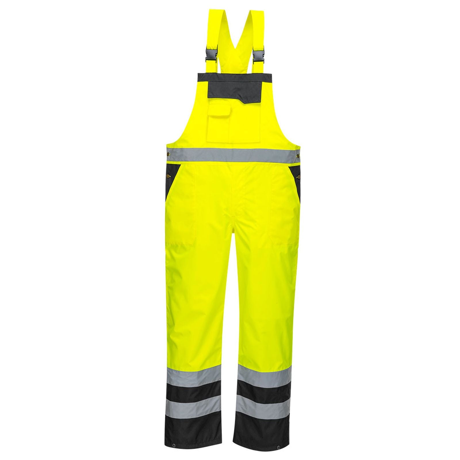 Portwest Am. Overalls S488 HiVis UPF50+ UV geel-zwart(YB)