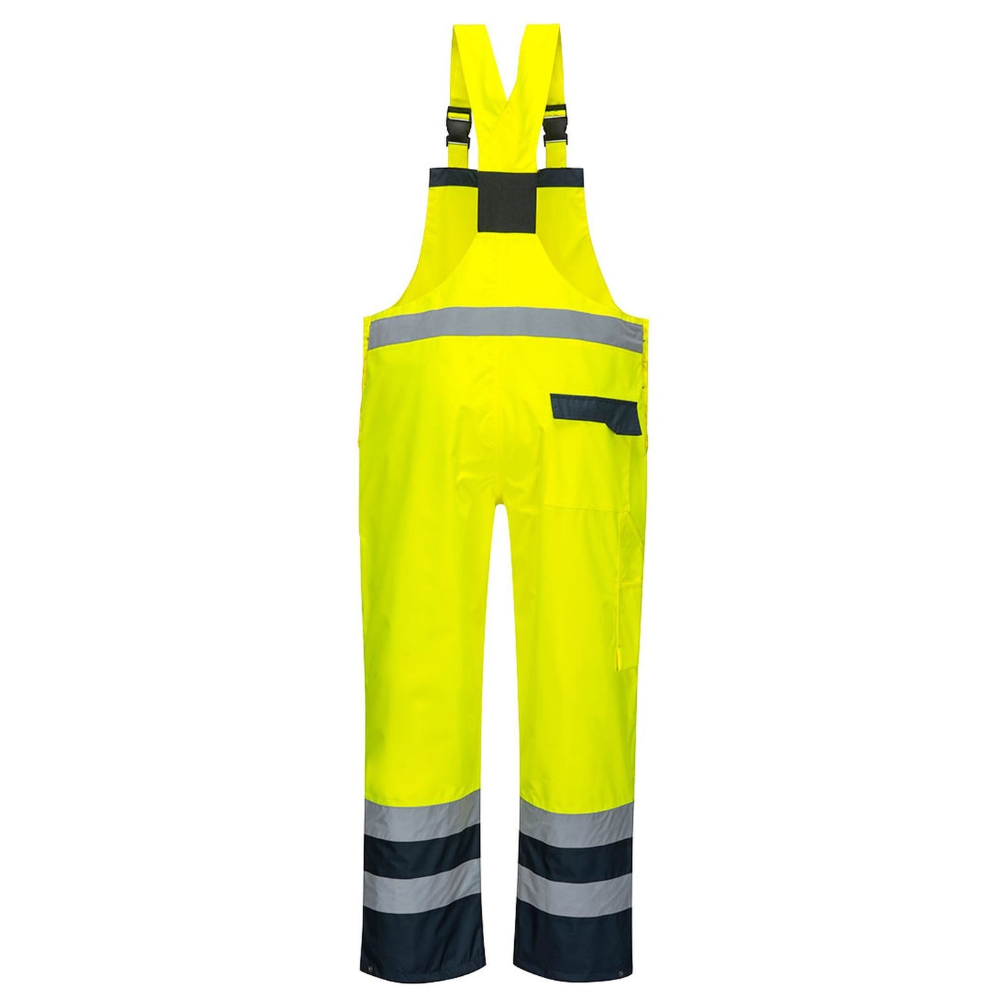Portwest Am. Overalls S488 HiVis UPF50+ UV geel-marineblauw(YN)
