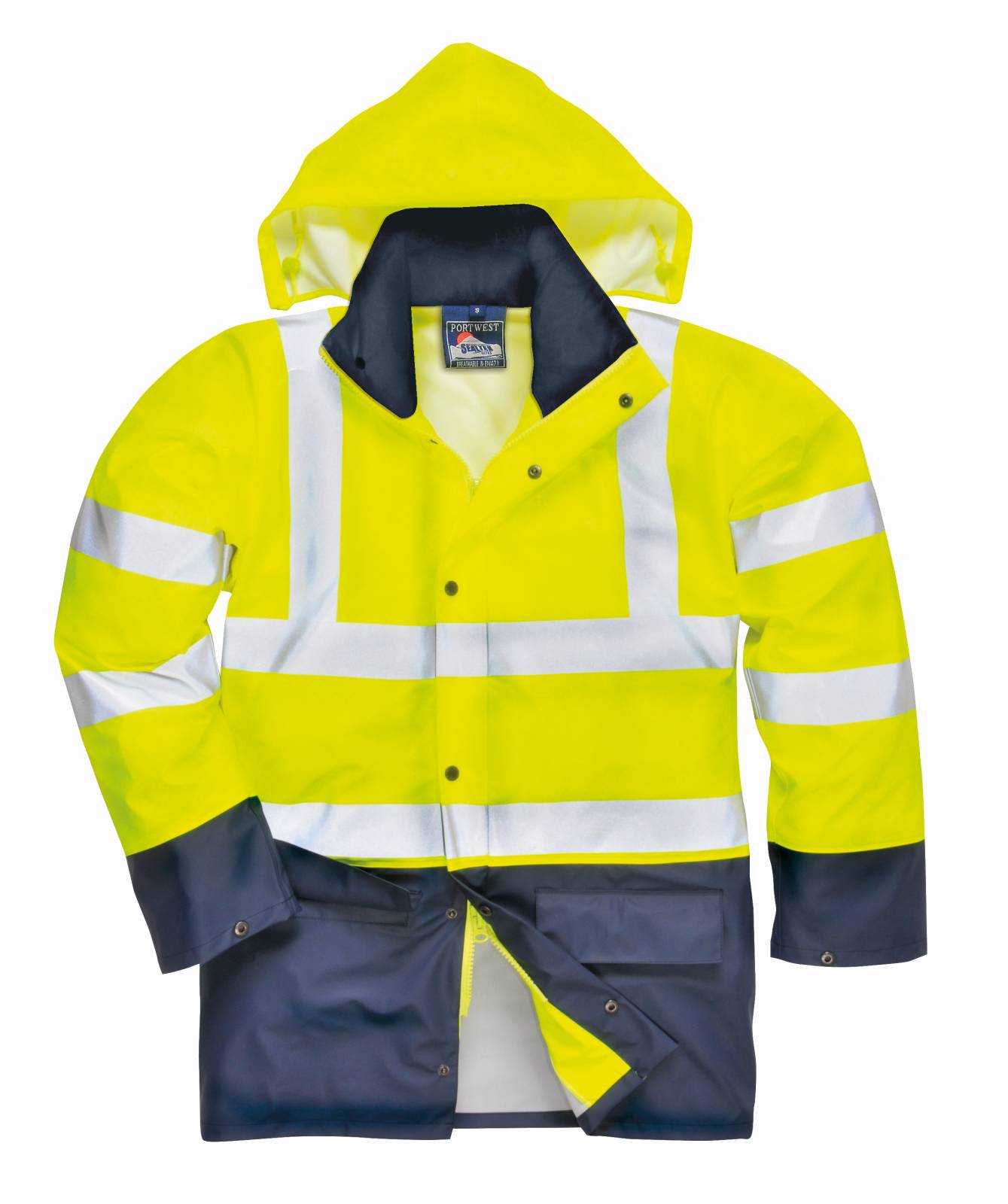 Portwest Jassen S496 geel-marineblauw(YN)