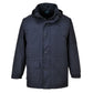Portwest Gevoerde Regenkleding Bescherming Alle Weersomstandigheden Jack S523 Oban fleece gevoerd waterdicht donker marineblauw(NV)