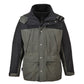 Portwest Klassieke Regenkleding Alle Weersomstandigheden Jack S532 Orkney 3-in-1 ademend donker marineblauw(NV)