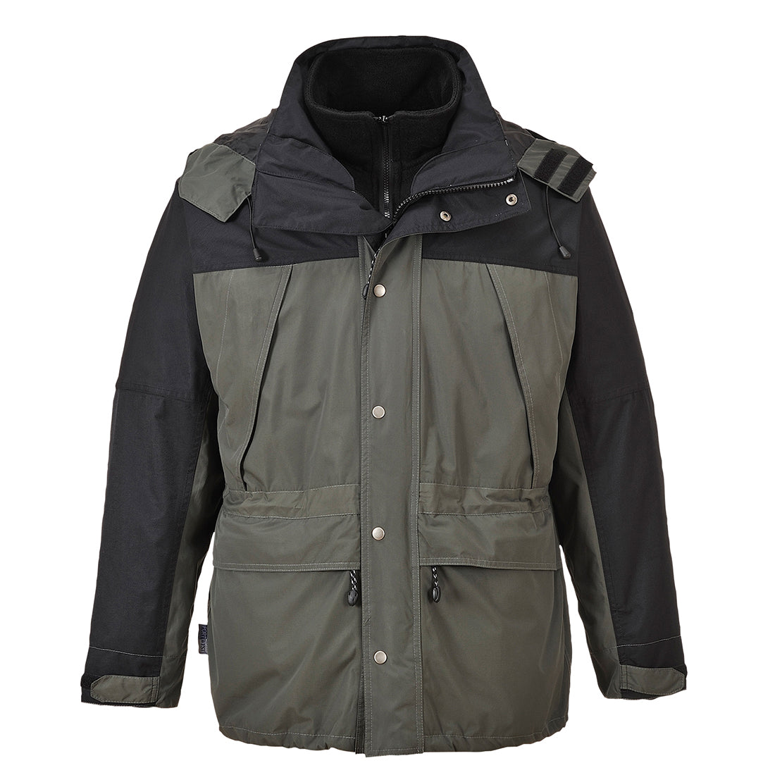 Portwest Klassieke Regenkleding Alle Weersomstandigheden Jack S532 Orkney 3-in-1 ademend donker marineblauw(NV)
