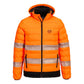 Portwest Jack S548 tunnel Hi-Vis Ultrasonisch verwarmd waterafstotend winddicht oranje-zwart(OB)