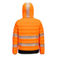 Portwest Jack S548 tunnel Hi-Vis Ultrasonisch verwarmd waterafstotend winddicht oranje-zwart(OB)