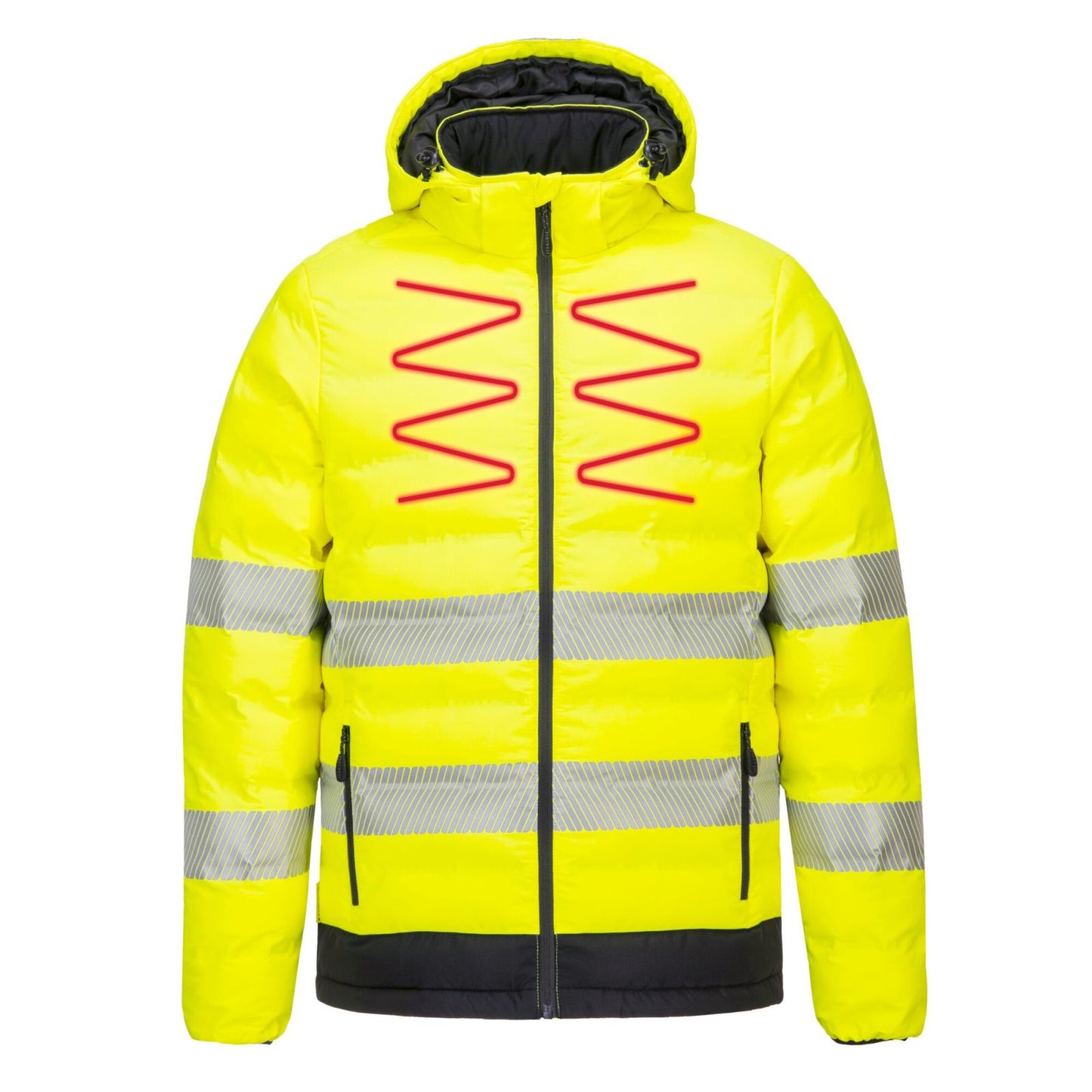 Portwest Jassen S548 geel-zwart(YB)