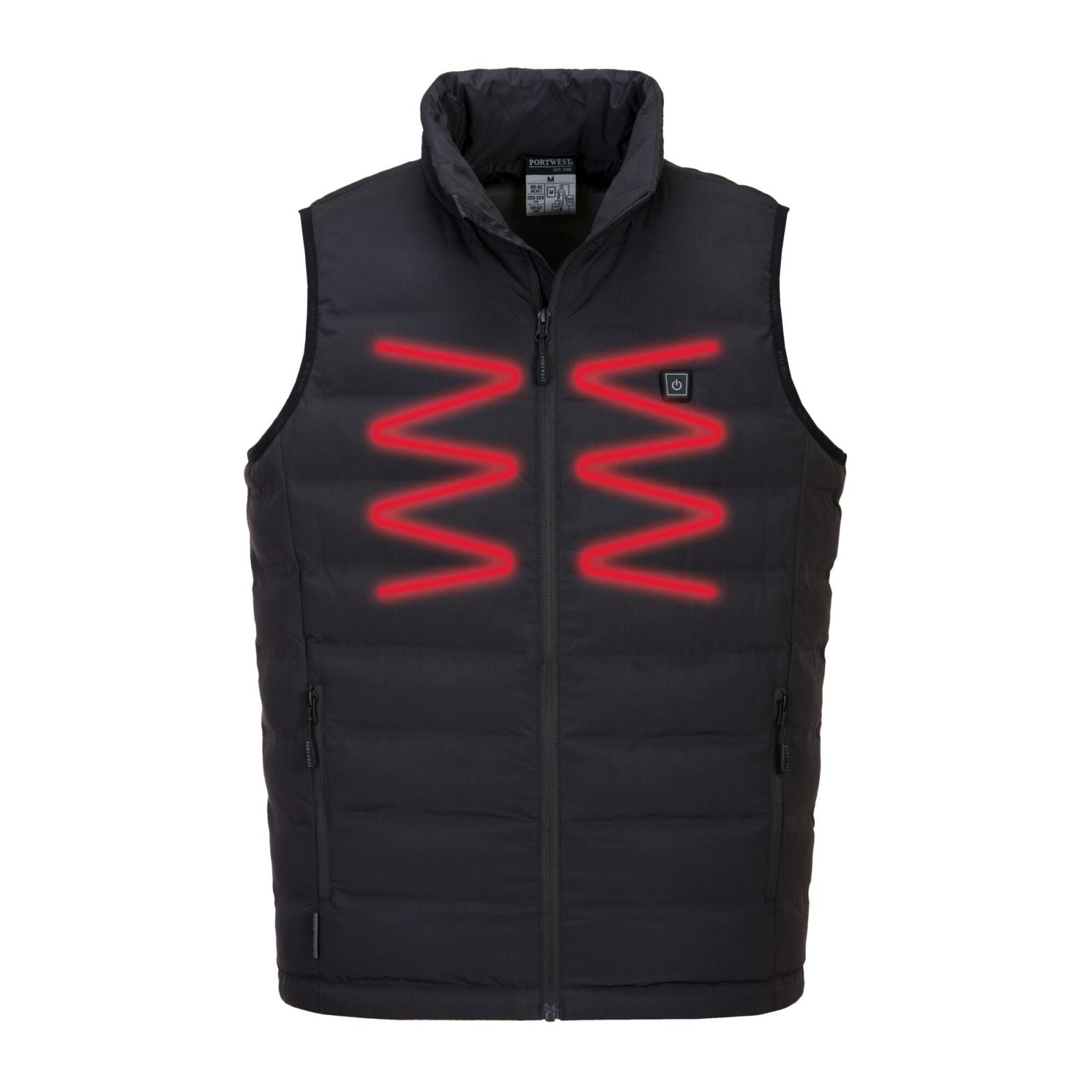 Portwest bodywarmers S549 zwart(BK)