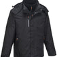 Portwest Jassen S553 Waterdicht Uitneembaar fleecevest zwart(BK)