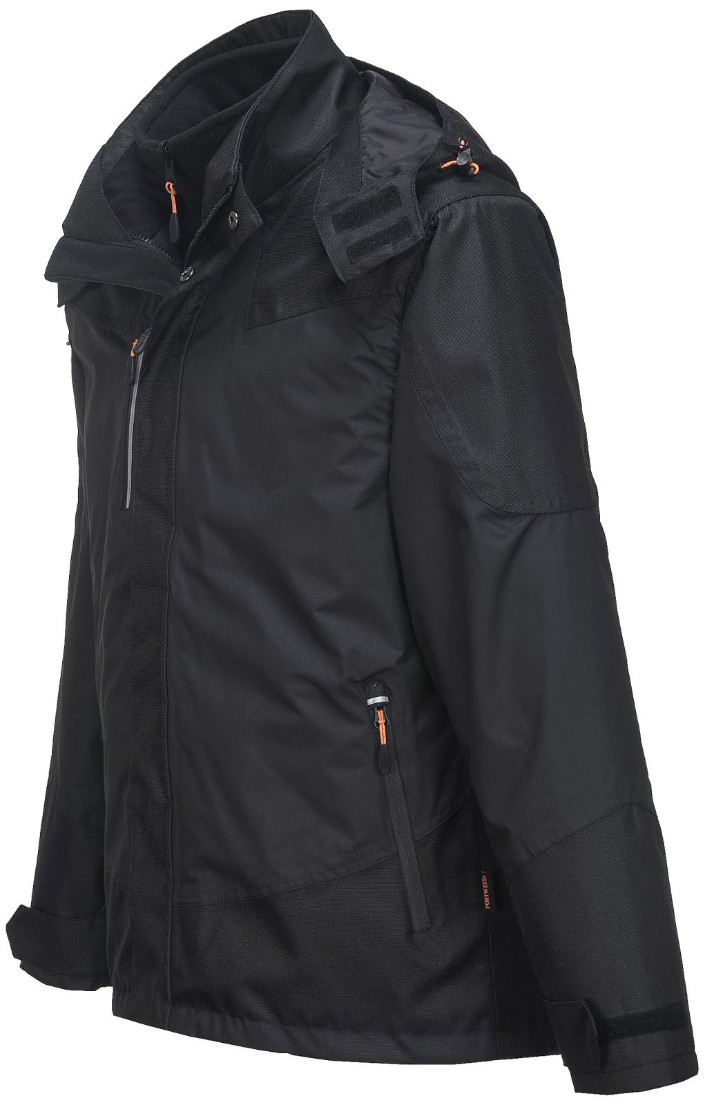 Portwest Jassen S553 Waterdicht Uitneembaar fleecevest zwart(BK)