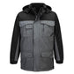 Portwest Jassen S562 Waterdicht zwart-grijs(BY)