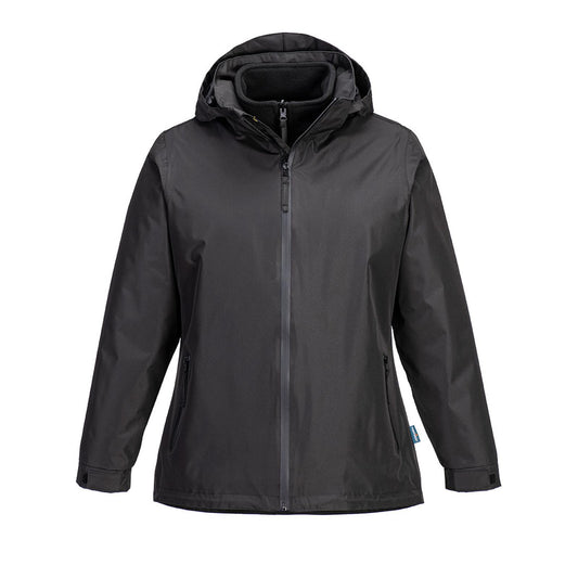 Portwest jack S574 dames 3-in-1 zwart(BK)