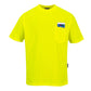 Portwest Day-Viz Werkkleding T-shirt S578 Day-vis korte mouw geel(YE)