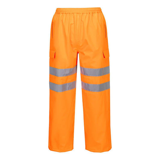 Portwest Portwest Extreme Waterdicht en Ademend: Hoge zichtbaarheid Regenbroek S595 HiVis (3L) oranje(OR)