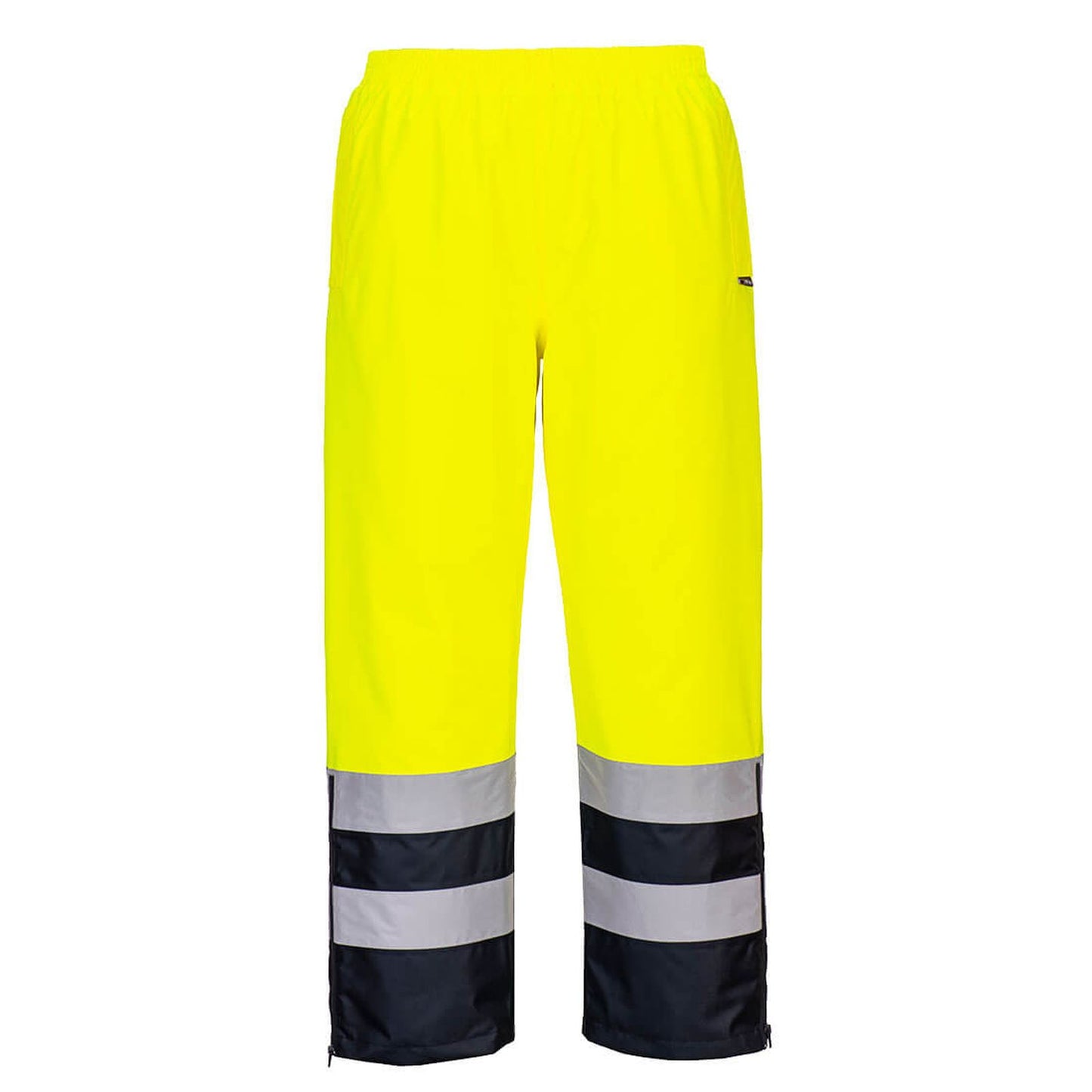 Portwest Broeken S598 Hi-Vis geel-marineblauw(YN)
