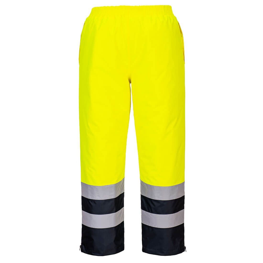 Portwest Broeken S598 Hi-Vis geel-marineblauw(YN)