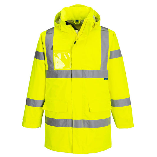 Portwest PWR Rainwear Hoge zichtbaarheid Regenparka S599 HiVis Extreme (3L) geel(YE)