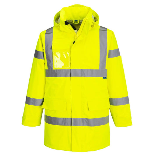 Portwest PWR Rainwear Hoge zichtbaarheid Regenparka S599 HiVis Extreme (3L) geel(YE)