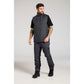 Portwest Klassieke Regenkleding Bescherming Tegen Alle Weersomstandigheden Gilet S606 professioneel gevoerd baffle metaalgrijs(MG)