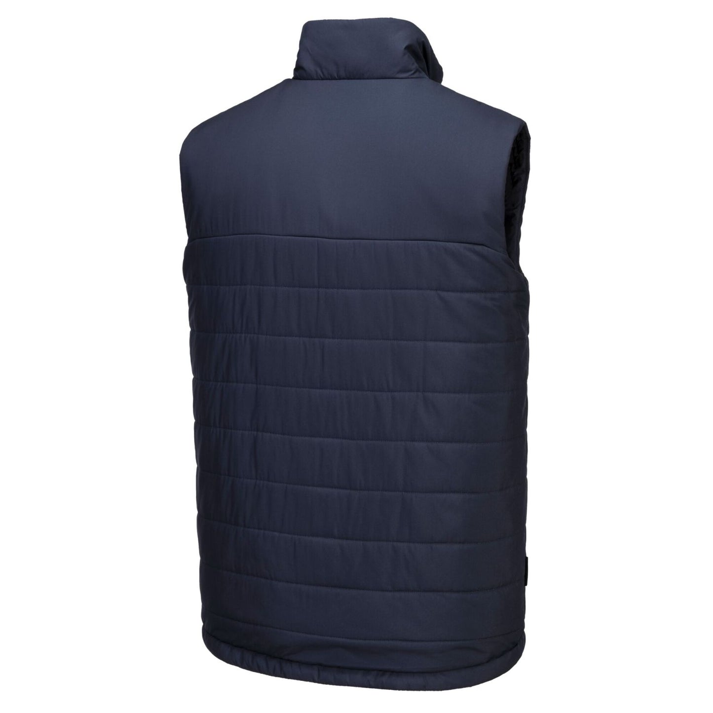 Portwest Klassieke Regenkleding Bescherming Tegen Alle Weersomstandigheden Gilet S606 professioneel gevoerd baffle donker marineblauw(NV)