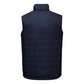 Portwest Klassieke Regenkleding Alle Weersomstandigheden Gilet S606 professioneel gevoerd baffle marineblauw(NV)