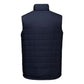 Portwest Klassieke Regenkleding Bescherming Tegen Alle Weersomstandigheden Gilet S606 professioneel gevoerd baffle donker marineblauw(NV)