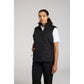 Portwest Dames regenkleding Bescherming Tegen Alle Weersomstandigheden Gilet S607 professioneel dames gevoerd baffle zwart(BK)