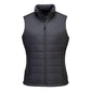 Portwest Dames regenkleding Bescherming Tegen Alle Weersomstandigheden Gilet S607 professioneel dames gevoerd baffle metaalgrijs(MG)