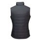 Portwest Dames regenkleding Alle Weersomstandigheden Gilet S607 professioneel dames gevoerd baffle metaalgrijs(MG)