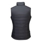 Portwest Dames regenkleding Bescherming Tegen Alle Weersomstandigheden Gilet S607 professioneel dames gevoerd baffle metaalgrijs(MG)