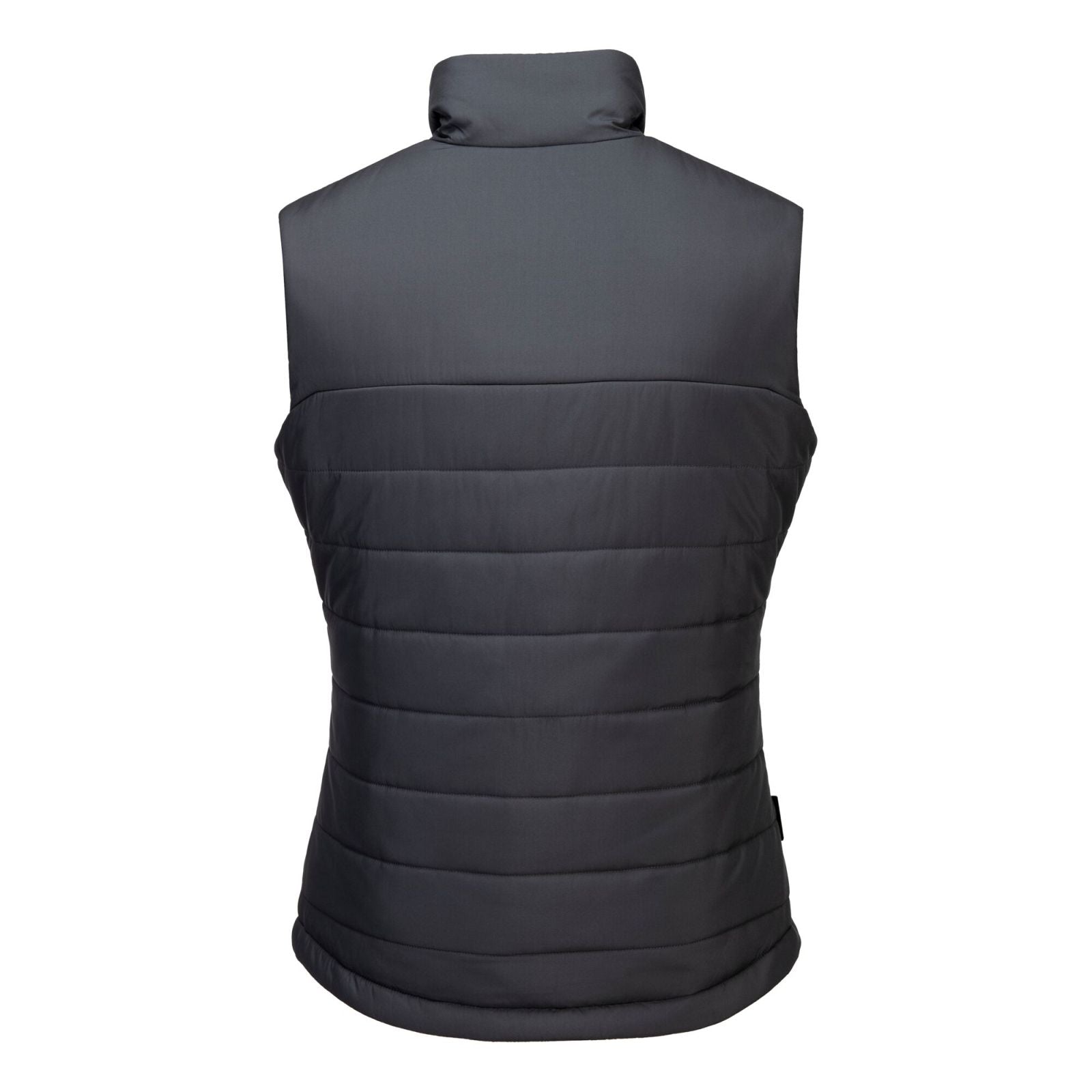 Portwest Dames regenkleding Alle Weersomstandigheden Gilet S607 professioneel dames gevoerd baffle metaalgrijs(MG)