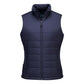 Portwest Dames regenkleding Alle Weersomstandigheden Gilet S607 professioneel dames gevoerd baffle donker marineblauw(NV)