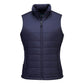 Portwest Dames regenkleding Bescherming Tegen Alle Weersomstandigheden Gilet S607 professioneel dames gevoerd baffle donker marineblauw(NV)