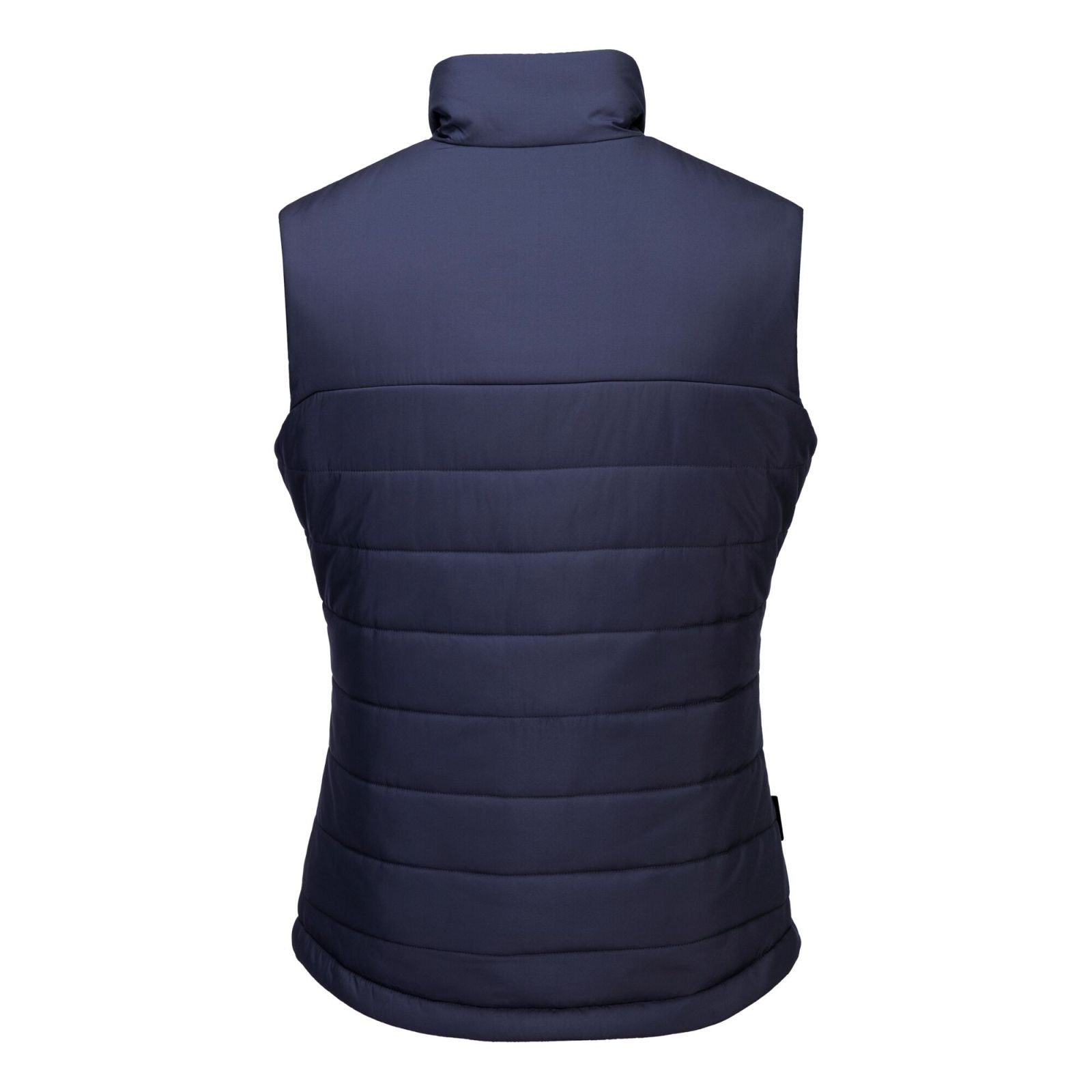 Portwest Dames regenkleding Alle Weersomstandigheden Gilet S607 professioneel dames gevoerd baffle marineblauw(NV)