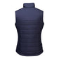Portwest Dames regenkleding Bescherming Tegen Alle Weersomstandigheden Gilet S607 professioneel dames gevoerd baffle donker marineblauw(NV)