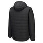 Portwest Klassieke Regenkleding Bescherming Tegen Alle Weersomstandigheden Jassen S608 professioneel capuchon gevoerd baffle zwart(BK)