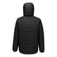 Portwest Klassieke Regenkleding Bescherming Tegen Alle Weersomstandigheden Jassen S608 professioneel capuchon gevoerd baffle zwart(BK)