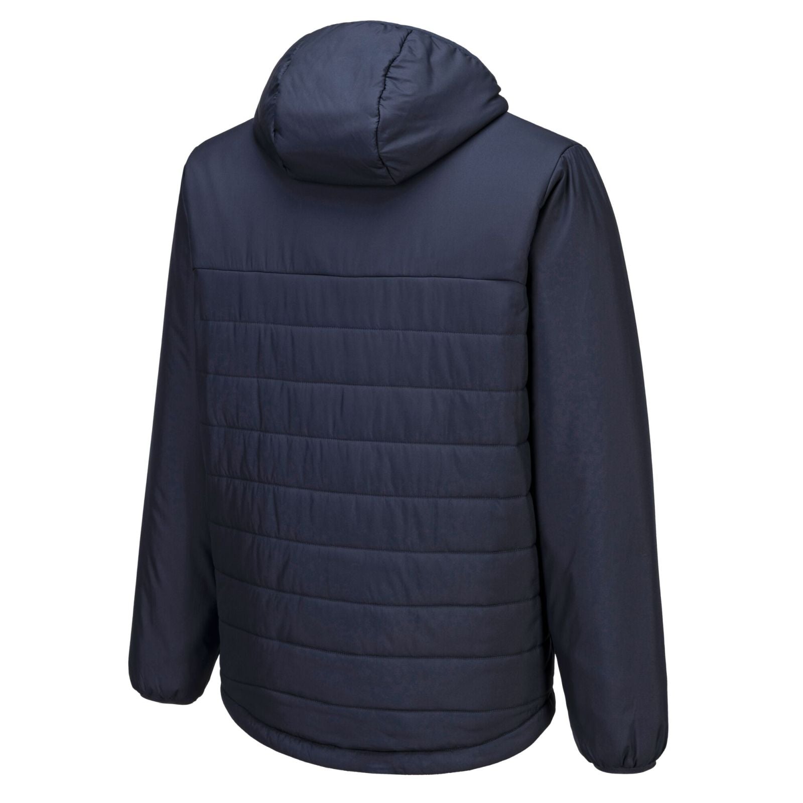 Portwest Klassieke Regenkleding Bescherming Tegen Alle Weersomstandigheden Jassen S608 professioneel capuchon gevoerd baffle donker marineblauw(NV)