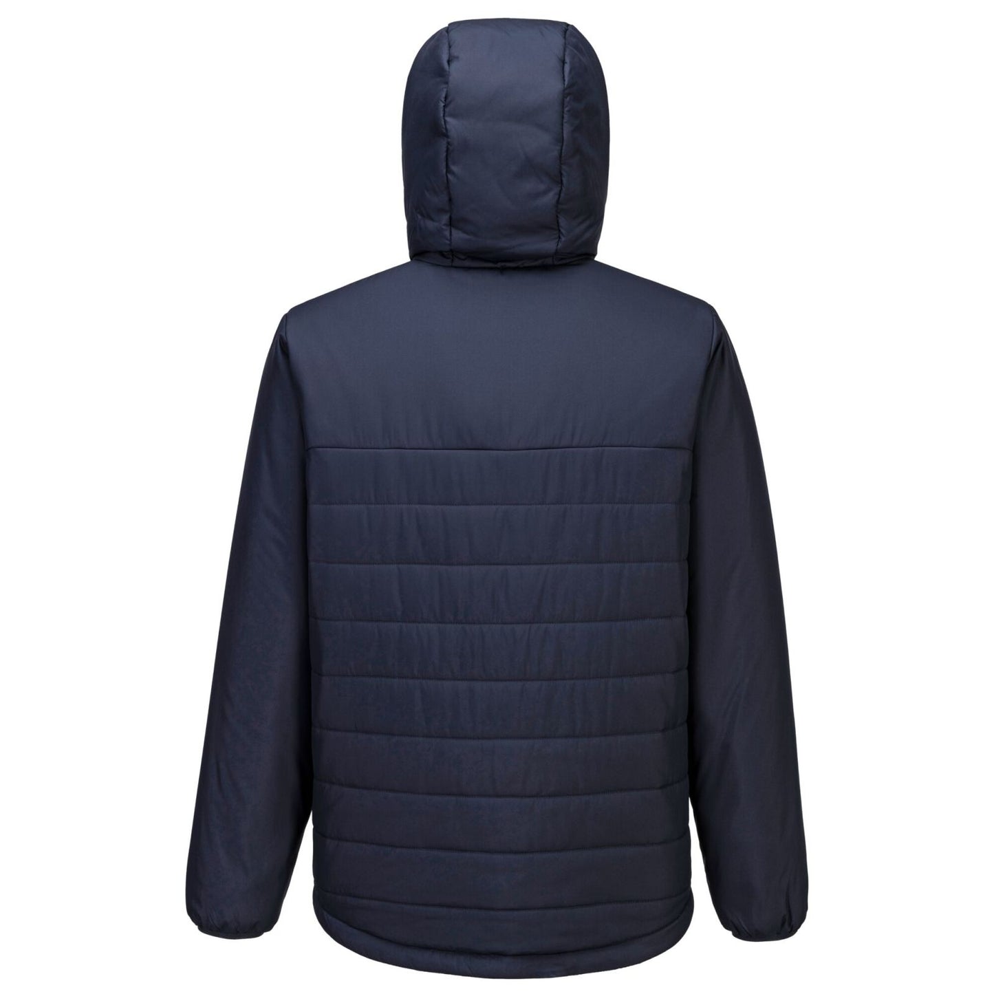 Portwest Klassieke Regenkleding Alle Weersomstandigheden Jassen S608 professioneel capuchon gevoerd baffle donker marineblauw(NV)
