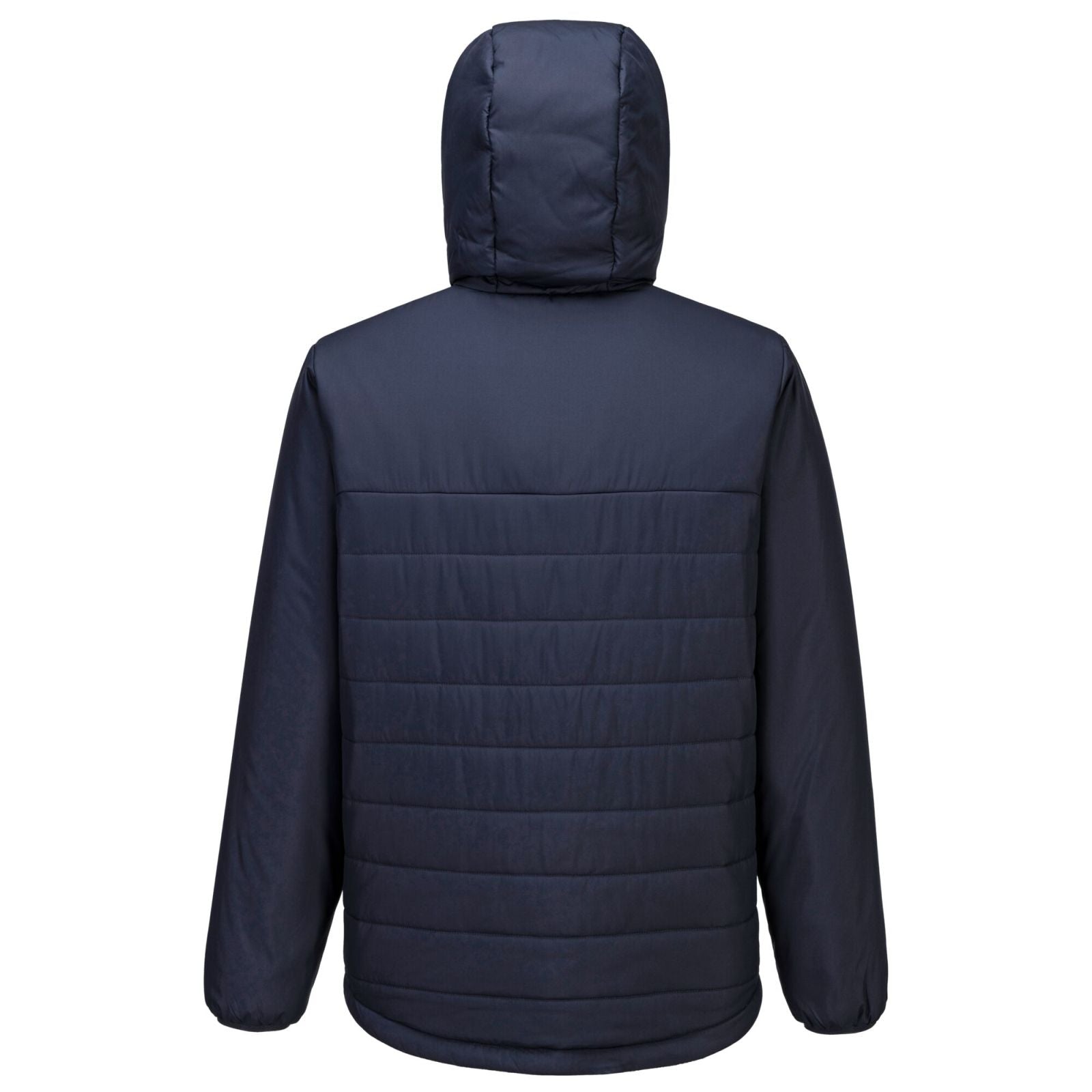Portwest Klassieke Regenkleding Alle Weersomstandigheden Jassen S608 professioneel capuchon gevoerd baffle donker marineblauw(NV)